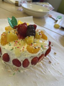 ☆「調理レク！　クリスマスケーキを作ってみました」☆